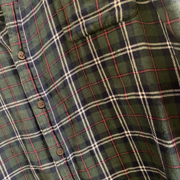 Vintage rhinestone star patch flannel - Picture 4 of 4